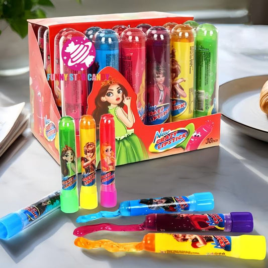 Crazy Lipstick Jelly Candy (30 pc) Imported