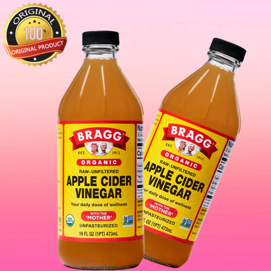Bragg Apple Cider Vinegar 473ml (Pack Of 2) IMPORTED
